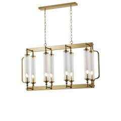 Люстра Crystal Lux TOMAS SP8 L1000 BRASS, фото 